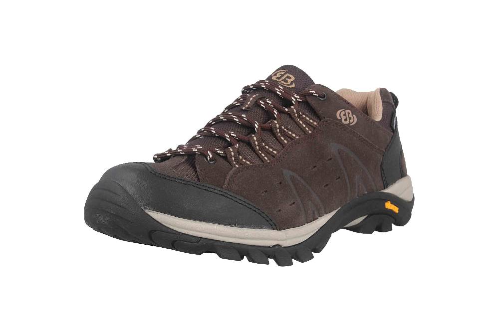 Brütting Mount Bona Low Trekkingschuhe in Übergrößen Braun 211310 große Damenschuhe Bis zu 55% Rabatt