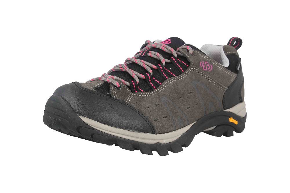 Brütting Mount Bona Low Trekkingschuhe in Übergrößen Grau 211309 große Damenschuhe Discount Store für neue Produkte
