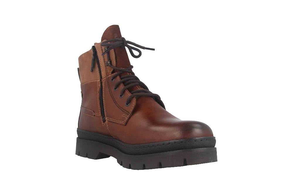 Fretz Men Zoran Boots in Übergrößen Braun 2413.8471-82 große Herrenschuhe Nur noch ein Tag übrig