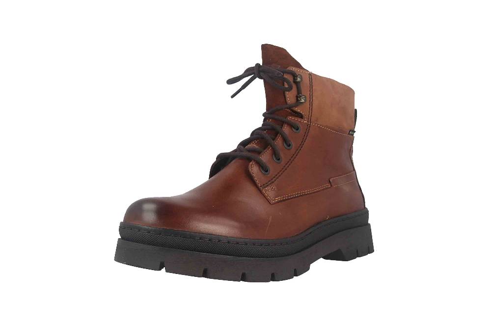 Fretz Men Zoran Boots in Übergrößen Braun 2413.8471-82 große Herrenschuhe Nur noch ein Tag übrig