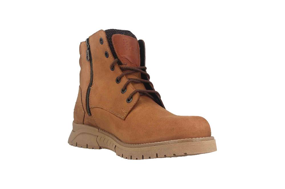 Fretz Men Cooper Boots in Übergrößen Braun 1334.1416-89 große Herrenschuhe Super Rabatt