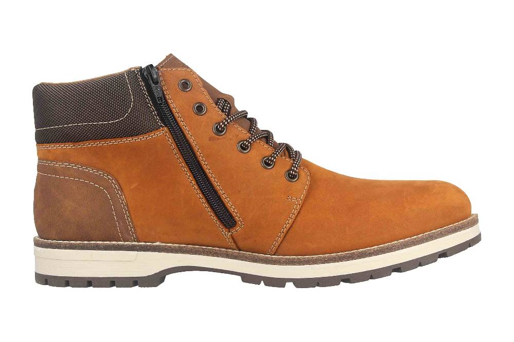 Rieker Stiefel in Übergrößen Gelb F3934-68 große Herrenschuhe Clearance-Verkauf