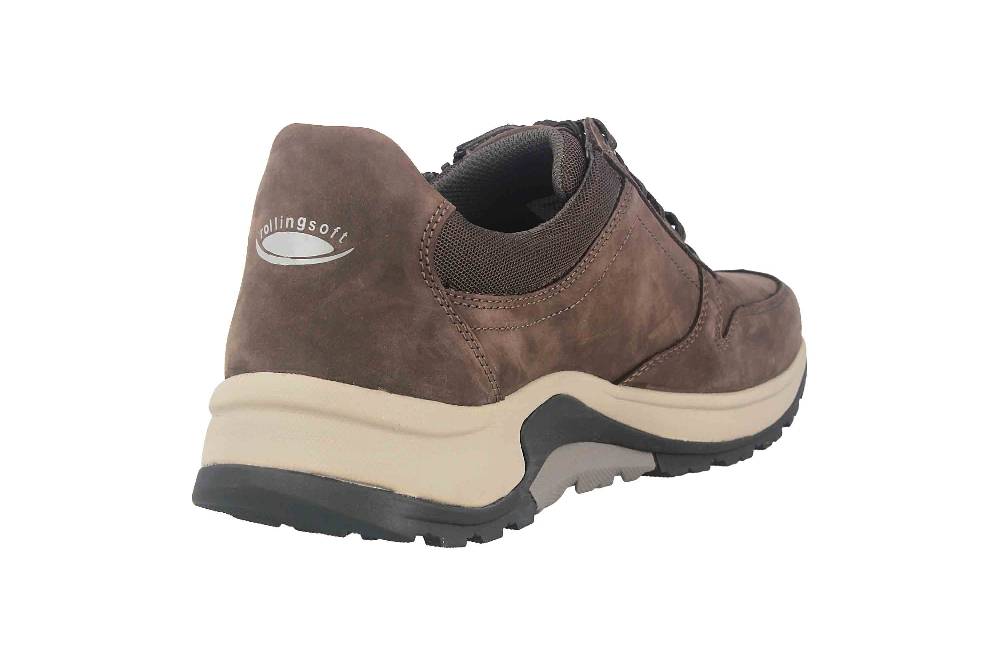 Pius Gabor rollingsoft Sneaker in Übergrößen Braun 8000.14.18 große Herrenschuhe Fabrikladen