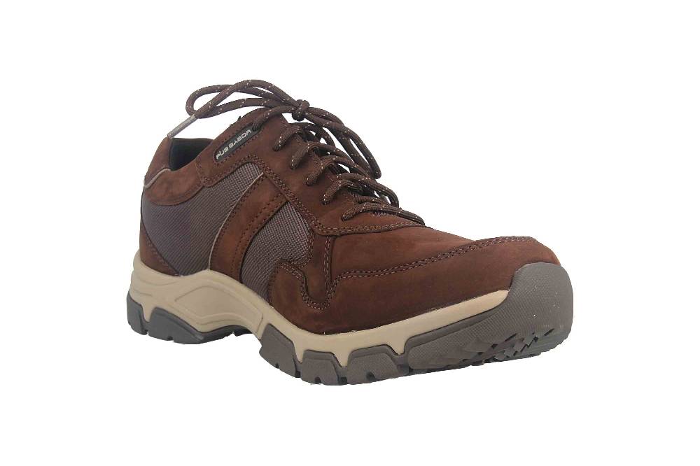 Pius Gabor Sneaker in Übergrößen Braun 0533.51.23 große Herrenschuhe Speichern exportieren