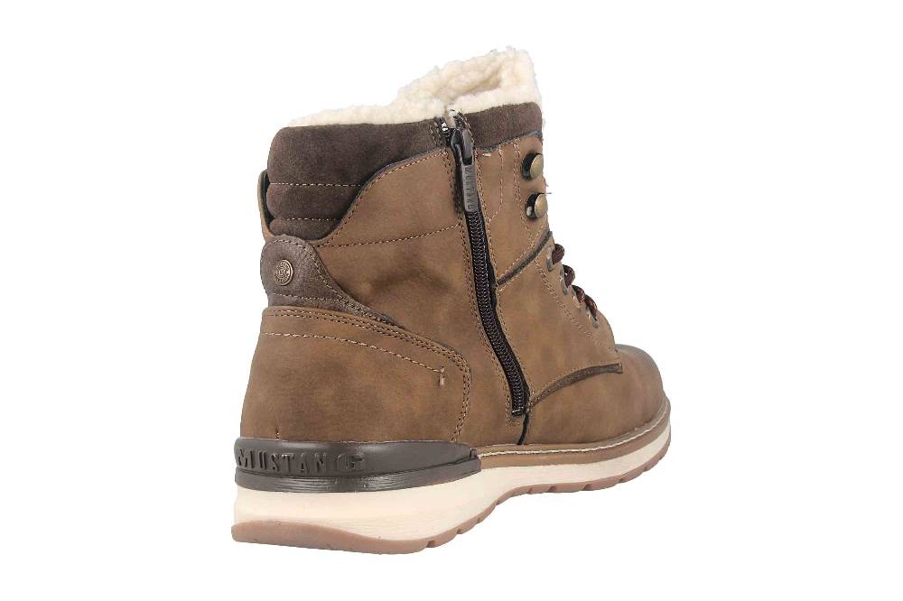 Mustang Shoes Boots in Übergrößen Braun 4141-604-3 große Herrenschuhe zollfrei