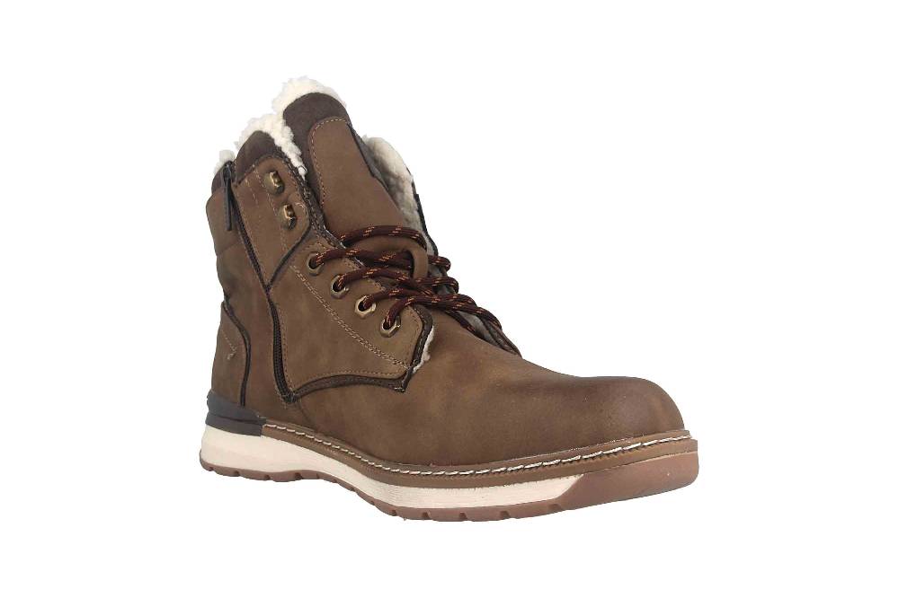 Mustang Shoes Boots in Übergrößen Braun 4141-604-3 große Herrenschuhe zollfrei