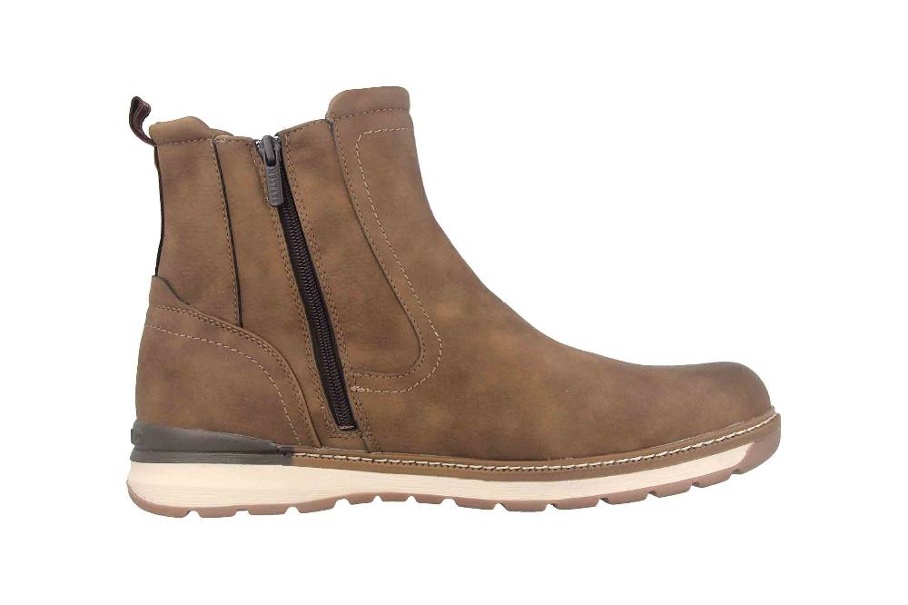 Mustang Shoes Stiefeletten in Übergrößen Braun 4141-612-308 große Herrenschuhe 50% Rabatt für begrenzte Zeit