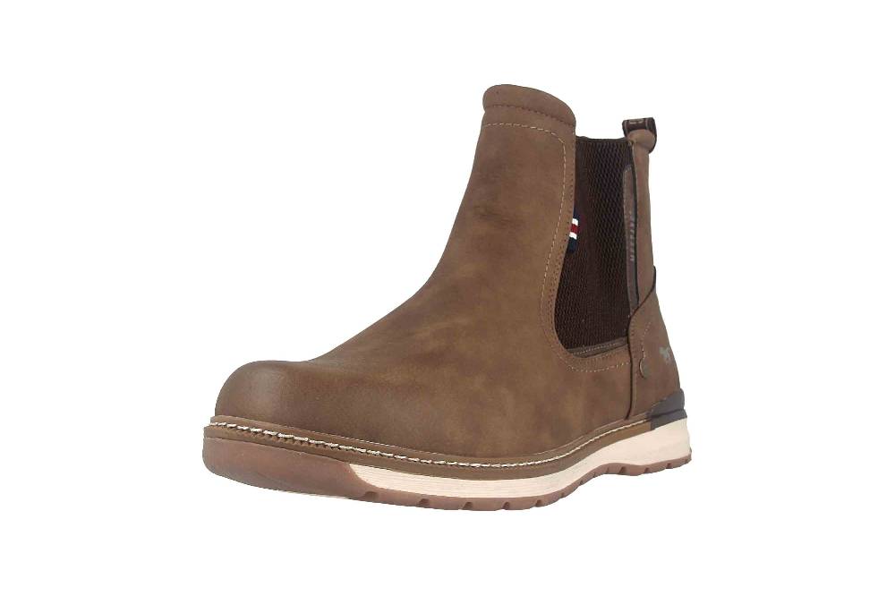 Mustang Shoes Stiefeletten in Übergrößen Braun 4141-612-308 große Herrenschuhe 50% Rabatt für begrenzte Zeit