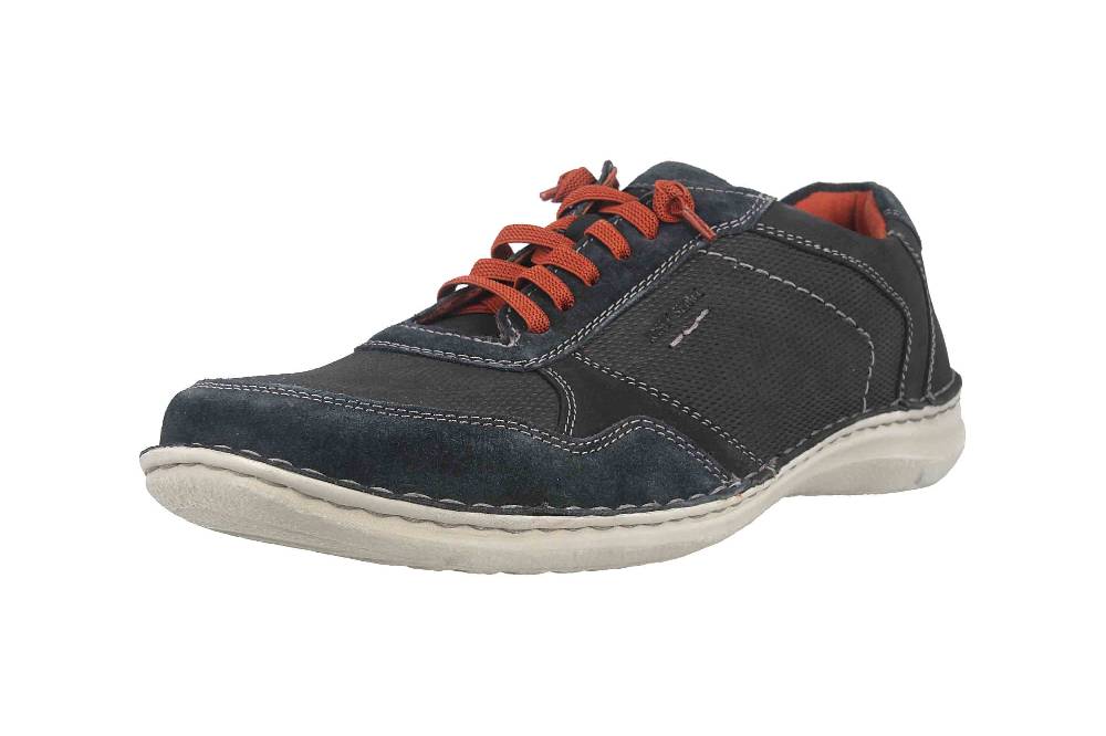 Josef Seibel Anvers 97 Halbschuhe in Übergrößen Blau 43697 TE21 526 große Herrenschuhe Rabatte dieses Monats