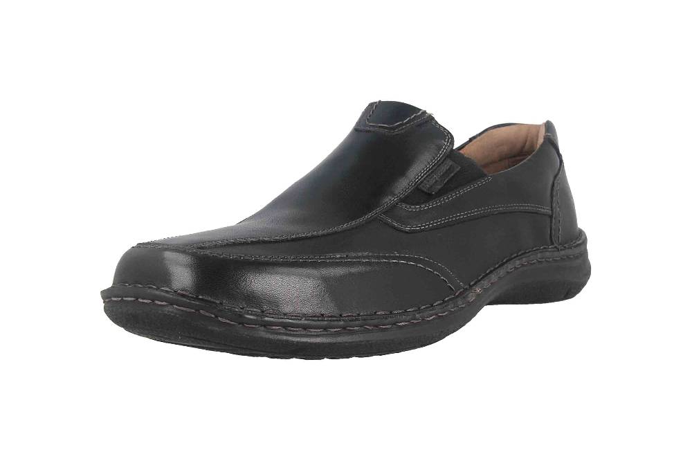 Josef Seibel Anvers 67 Halbschuhe in Übergrößen Schwarz 43621 859 100 große Herrenschuhe Online