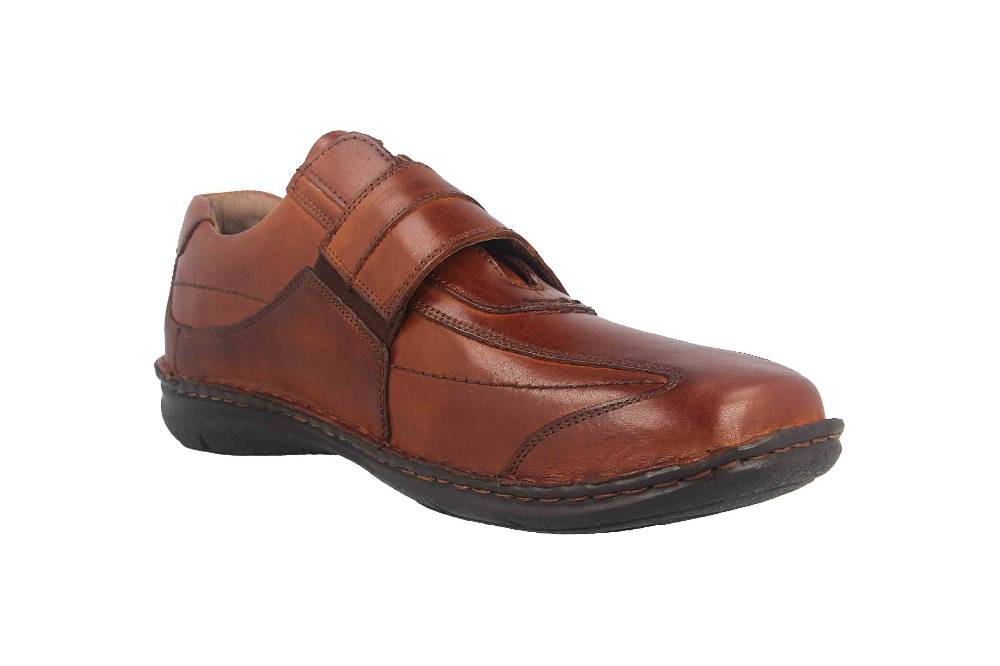 Josef Seibel Alec Halbschuhe in Übergrößen Braun 43332 859 370 große Herrenschuhe Auslauf