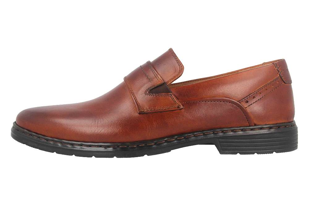 Josef Seibel Alastair 15 Slipper in Übergrößen Braun 42815 859 370 große Herrenschuhe