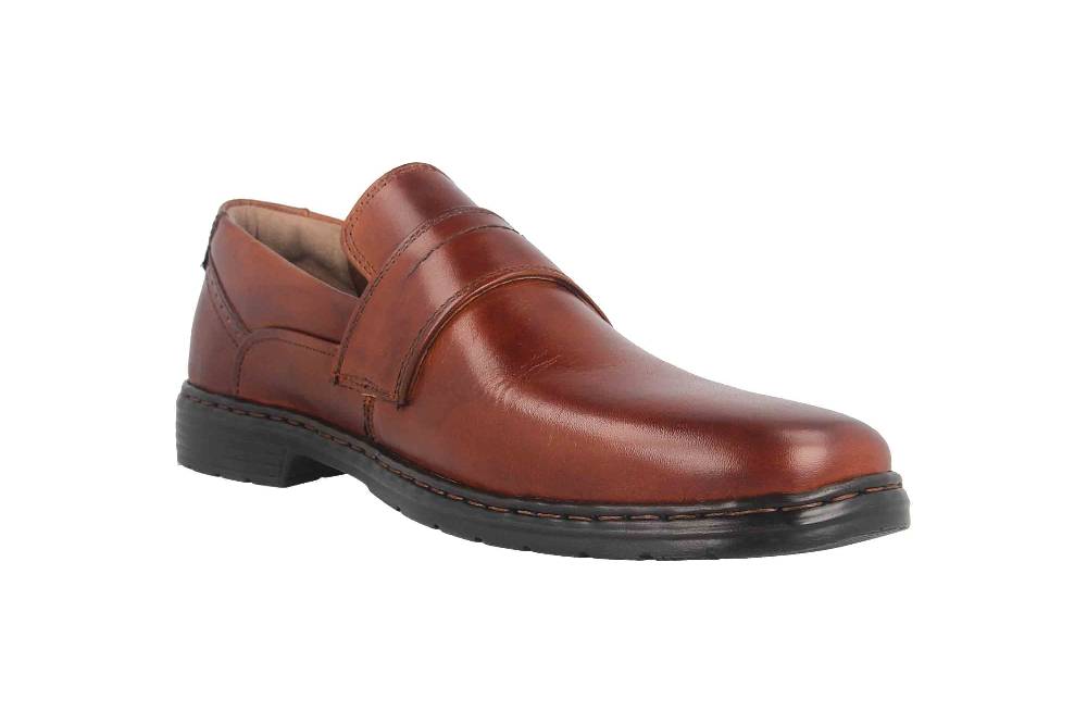 Josef Seibel Alastair 15 Slipper in Übergrößen Braun 42815 859 370 große Herrenschuhe Verkauf