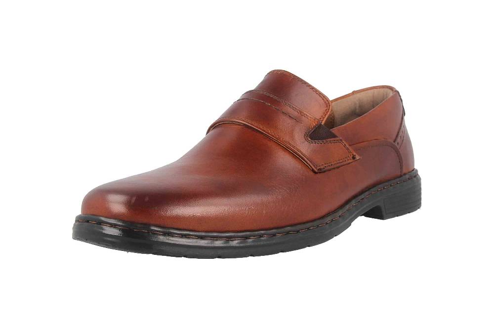 Josef Seibel Alastair 15 Slipper in Übergrößen Braun 42815 859 370 große Herrenschuhe Verkauf