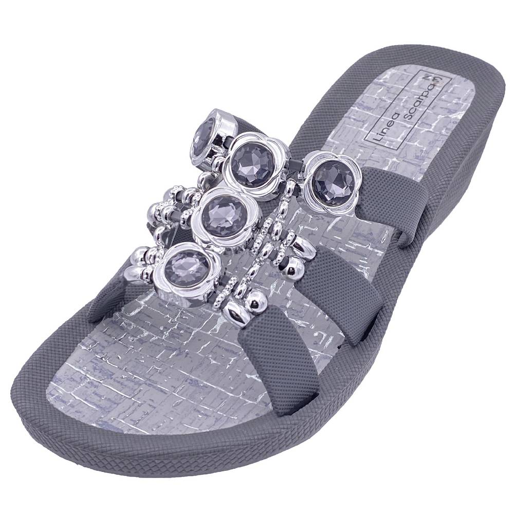 ﻿Beachandstreet Badeschuhe Damen • Korfu • mit Keilabsatz und gutem Halt Weihnachtsangebot