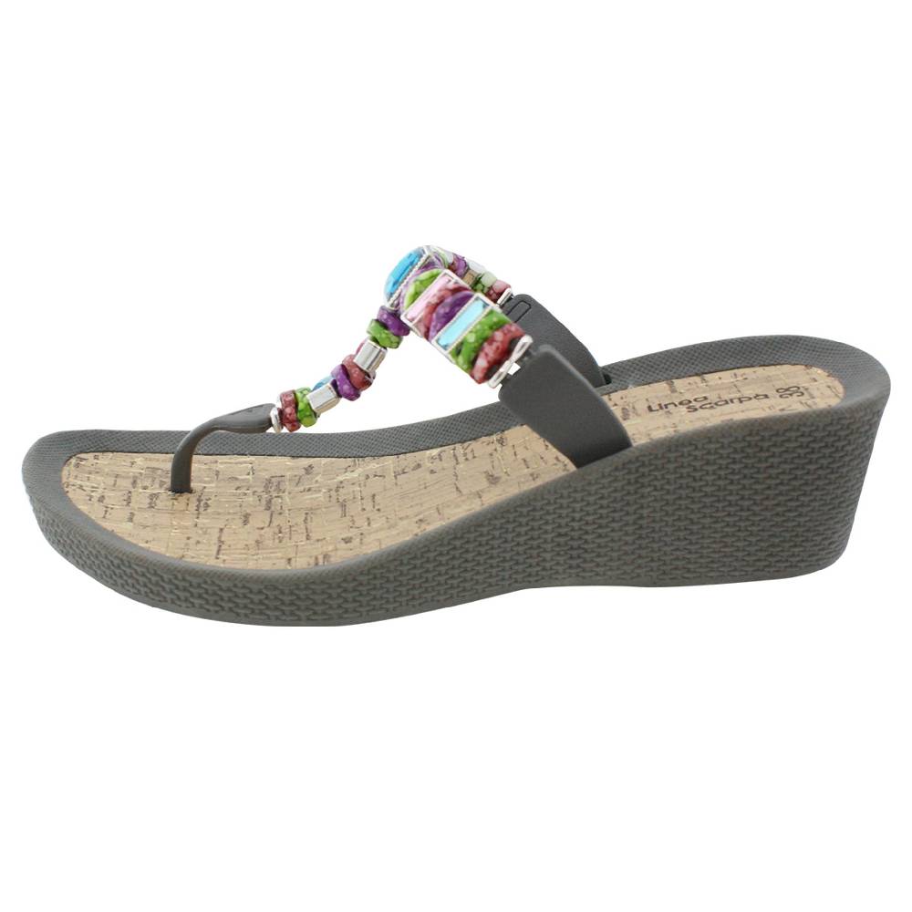Beachandstreet Poolschuhe Malibu Zehengreifer mit Keilabsatz Vatertagsangebot