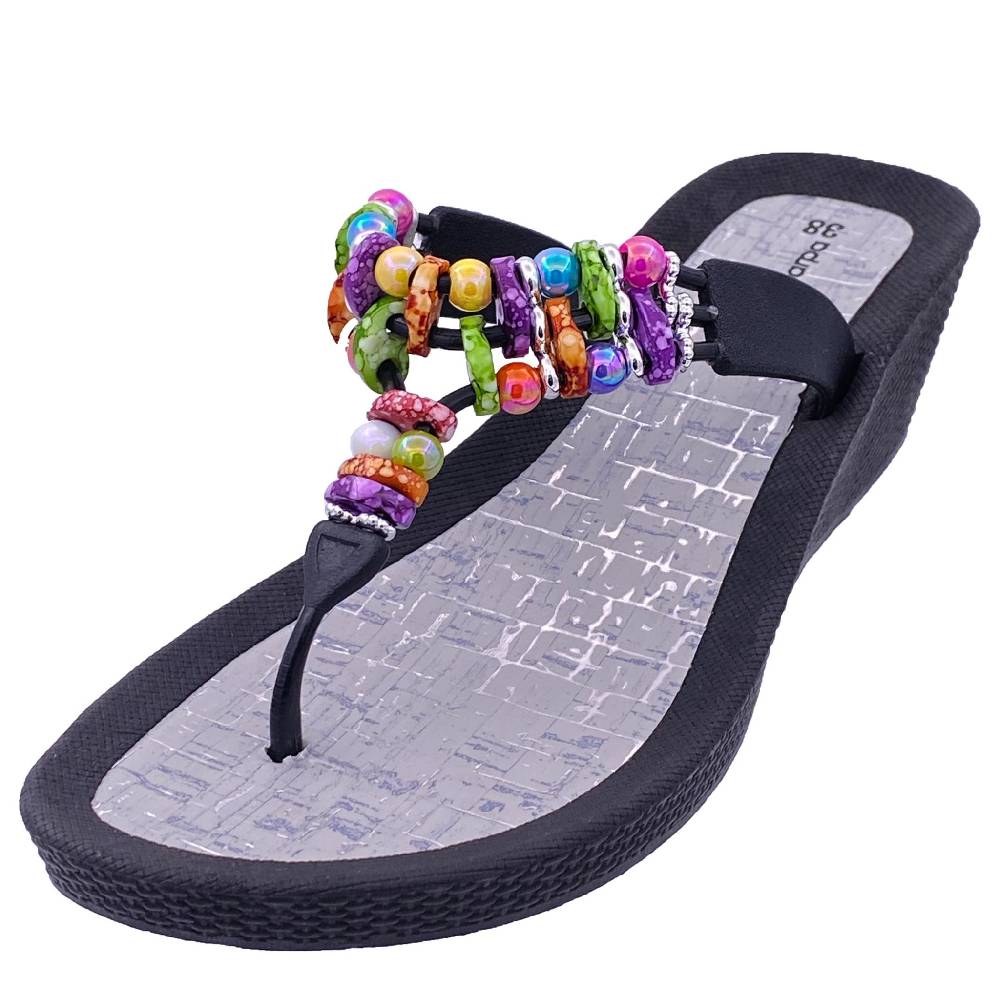 Beachandstreet Milos - Badeschuhe Zehengreifer mit Keilabsatz Große Rabatte