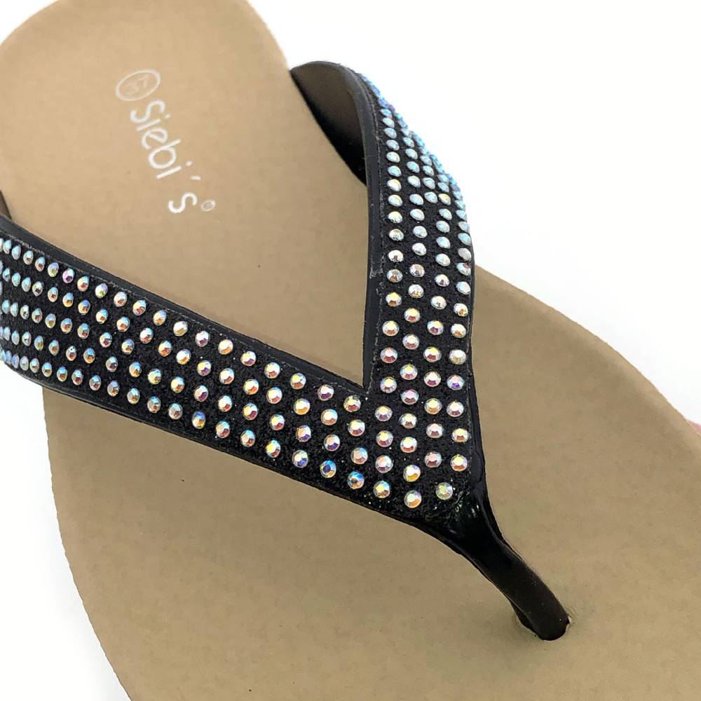 Beachandstreet Badeschuhe Damen • Tropea • Zehentrenner im eleganten Look Bestseller