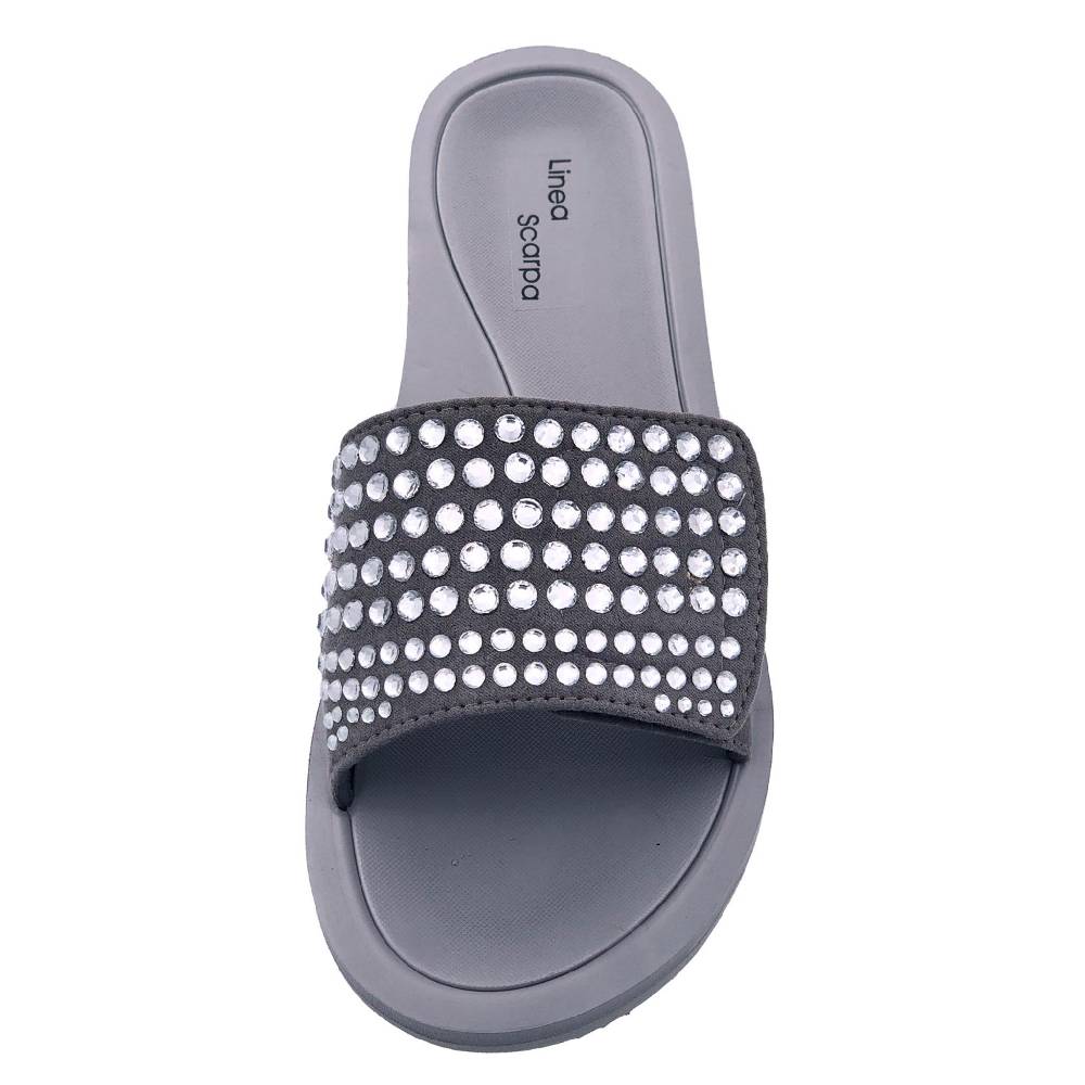 Beachandstreet Badeschuhe Rügen für Pool Wellness Spa mit Strass und Klettverschluss Letzte 3 Tage