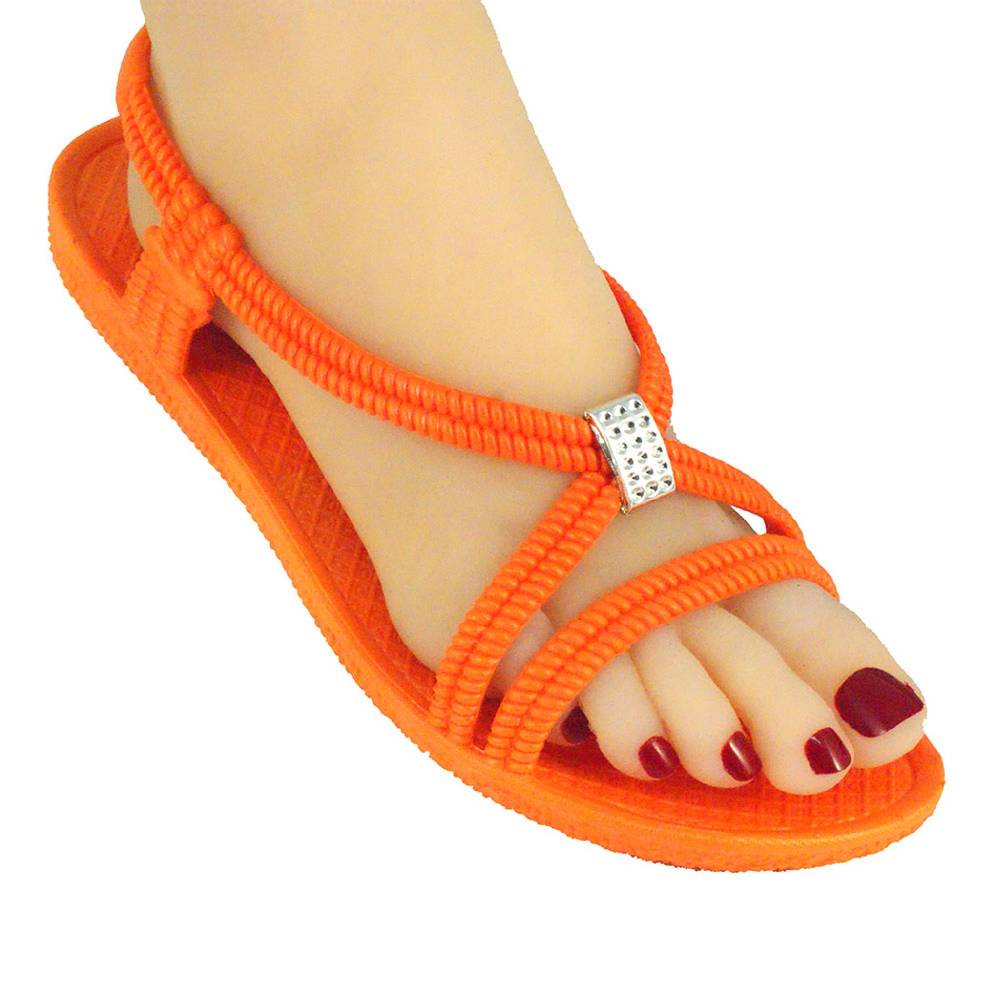 Beachandstreet Badesandale Damen • Tenno • Badeschuhe für Frauen mit Fersenriemen • Achtung: fällt klein aus und schmaler Leisten Letzter Tag