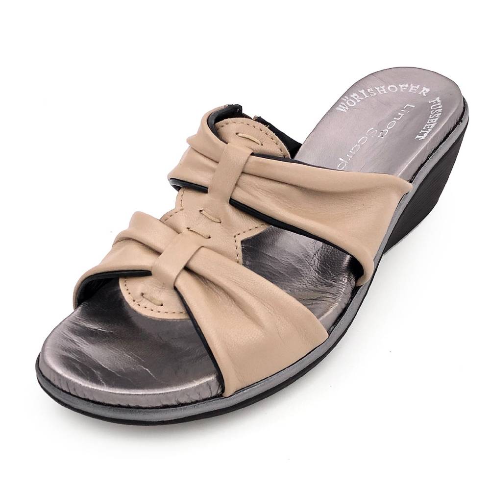 Beachandstreet Modische Fussbettsandale "Lotta F" - made in Italy Discount Store für neue Produkte
