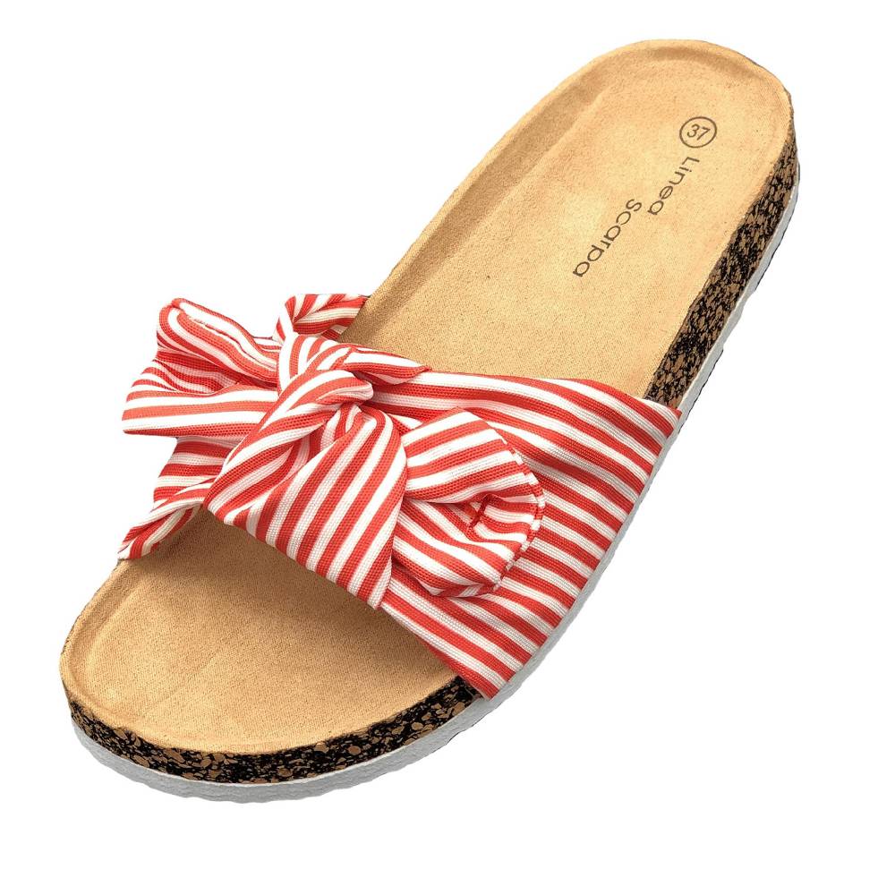 Beachandstreet Sylt - Wellness Pantolette Damen mit Fussbett von Linea Scarpa Super Rabatt