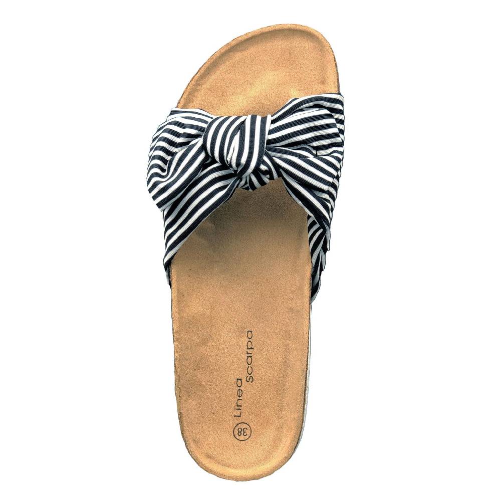Beachandstreet Sylt - Wellness Pantolette Damen mit Fussbett von Linea Scarpa Super Rabatt
