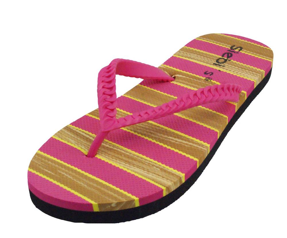 Beachandstreet Badeschuhe Damen • Maui • Zehentrenner für Frauen in knalligen Farben Kostenloser Versand