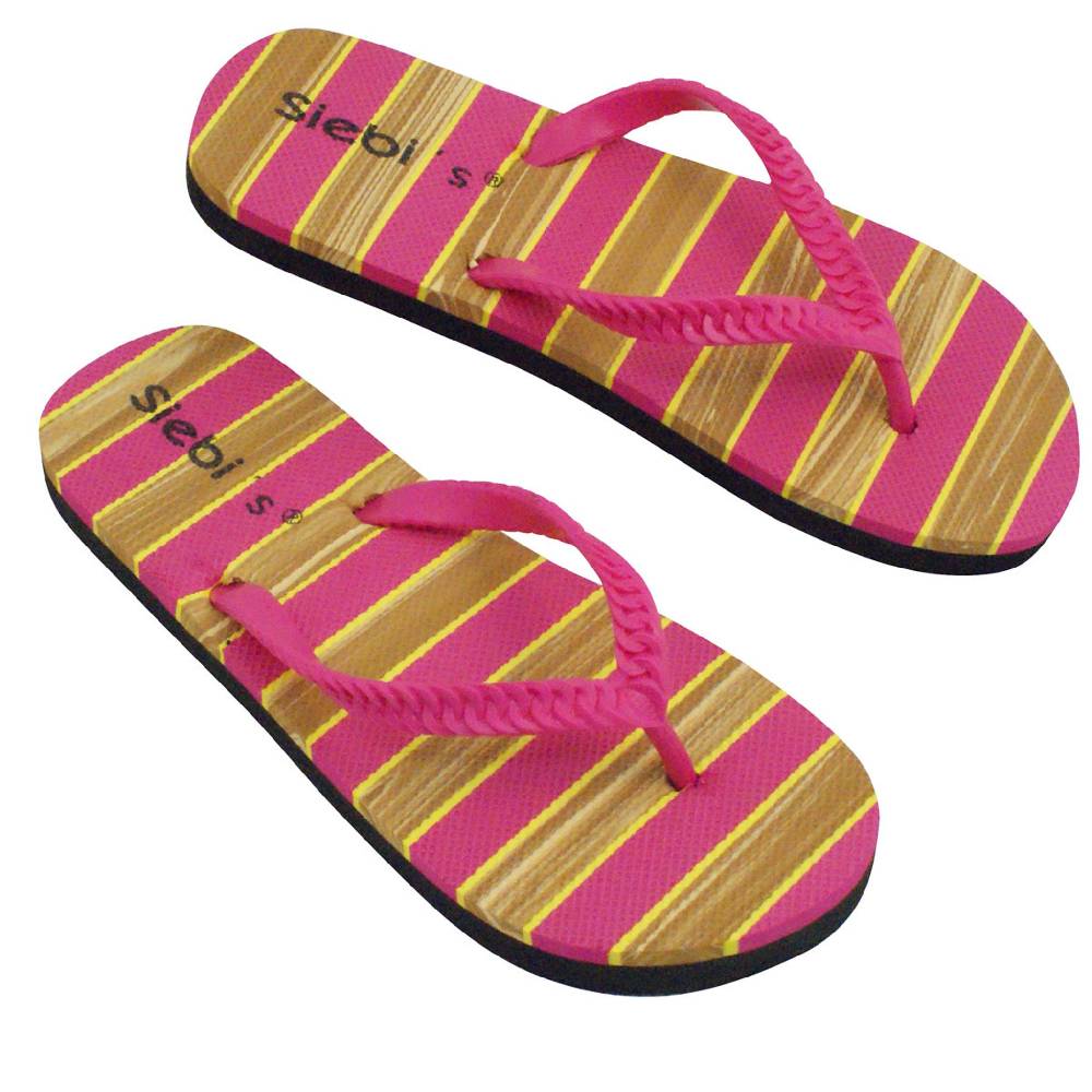Beachandstreet Badeschuhe Damen • Maui • Zehentrenner für Frauen in knalligen Farben Kostenloser Versand