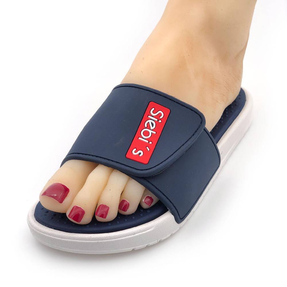 Beachandstreet Spa-M - Badeschuhe Herren Slides mit Klettverschluss Vatertagsangebot