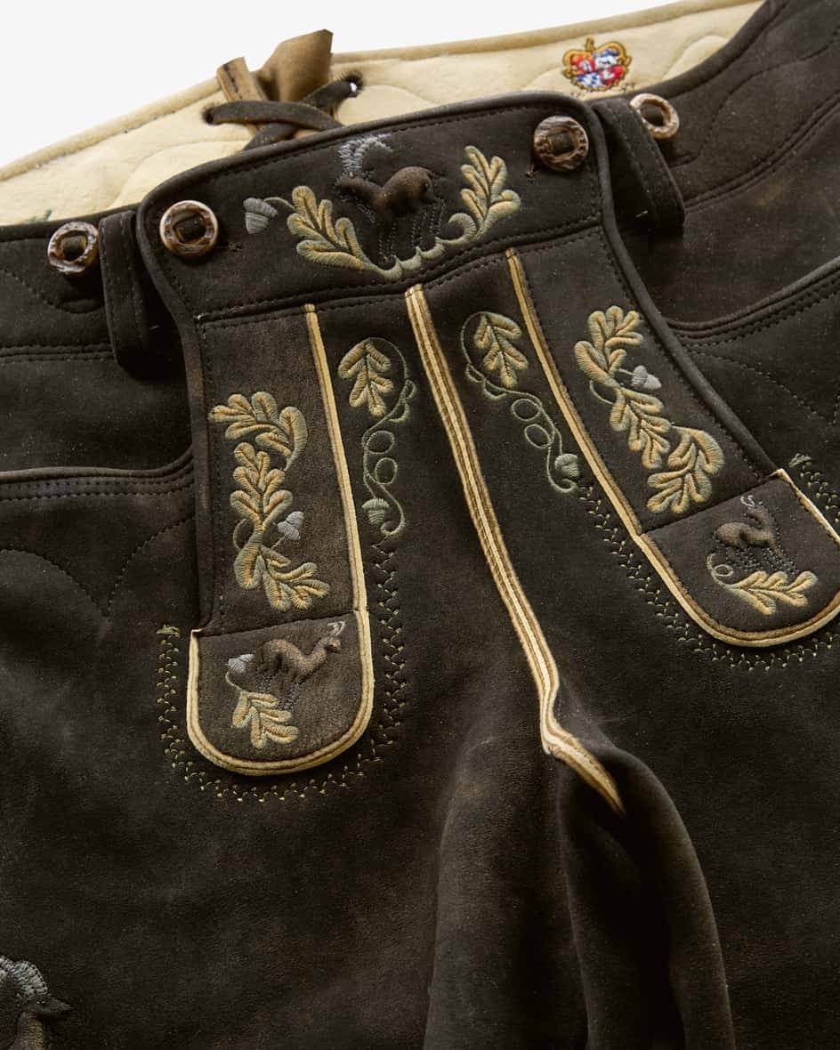 Meindl Schareck Lederhose aus Hirschleder Black Friday