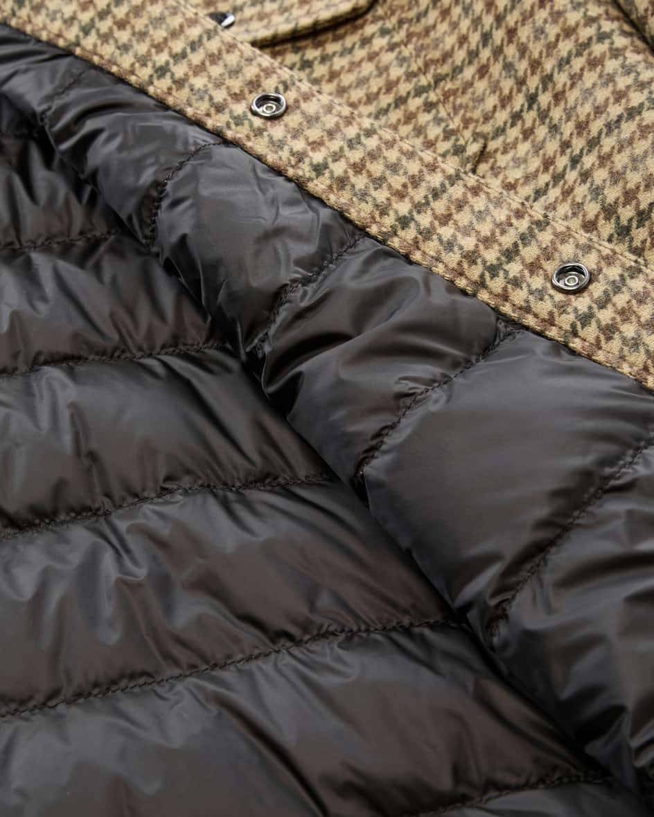 Woolrich Alaskan Wool Daunen-Shirtjacket Preisnachlass