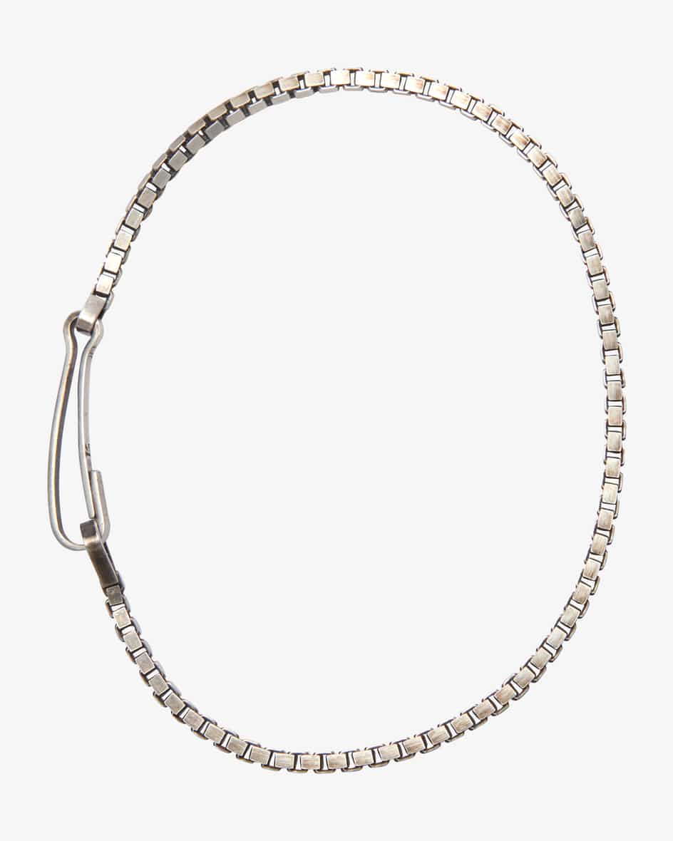 Werkstatt München Fine Box Chain Armband Lagerräumung