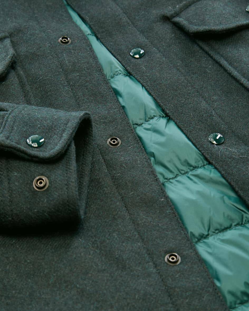 Woolrich Alaskan Wool Daunen-Shirtjacket 50% Rabatt für begrenzte Zeit