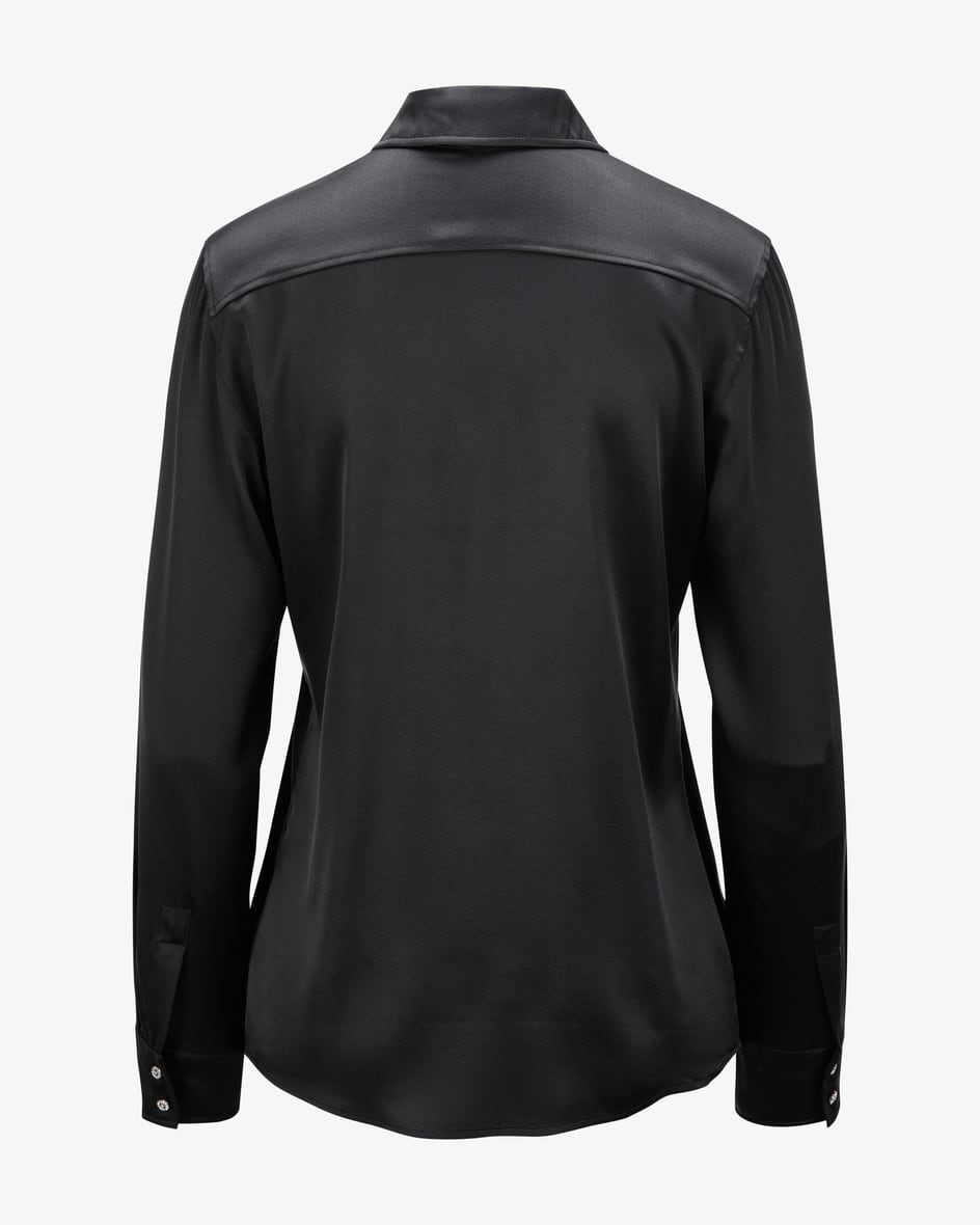 Max Mara Studio Baden Seiden-Hemdbluse Fabrik Onlineshop