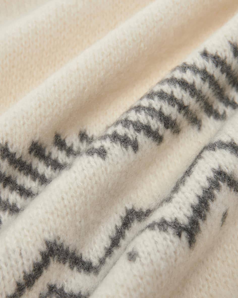 Lu Ren x ELLE Cashmere-Seiden-Cape Heißer Verkauf