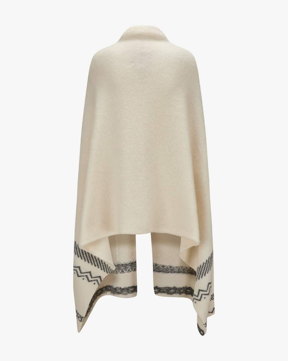 Lu Ren x ELLE Cashmere-Seiden-Cape Heißer Verkauf