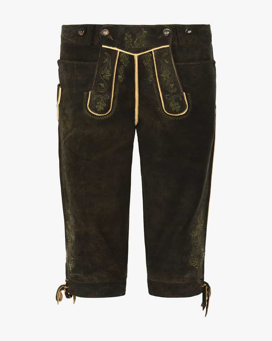 Meindl Andechs Trachten-Kniebundhose aus Hirschleder Nur noch ein Tag übrig
