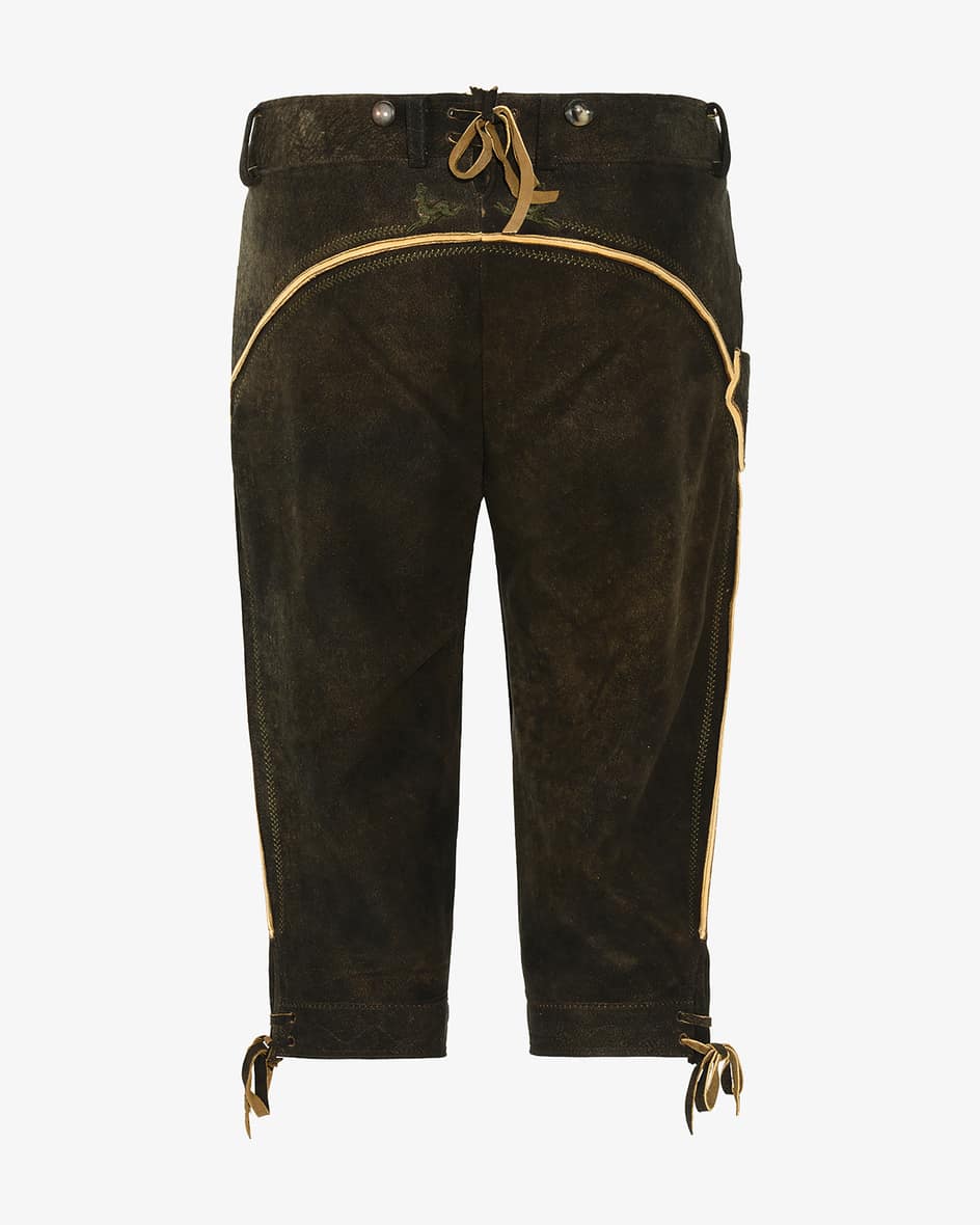 Meindl Andechs Trachten-Kniebundhose aus Hirschleder Nur noch ein Tag übrig