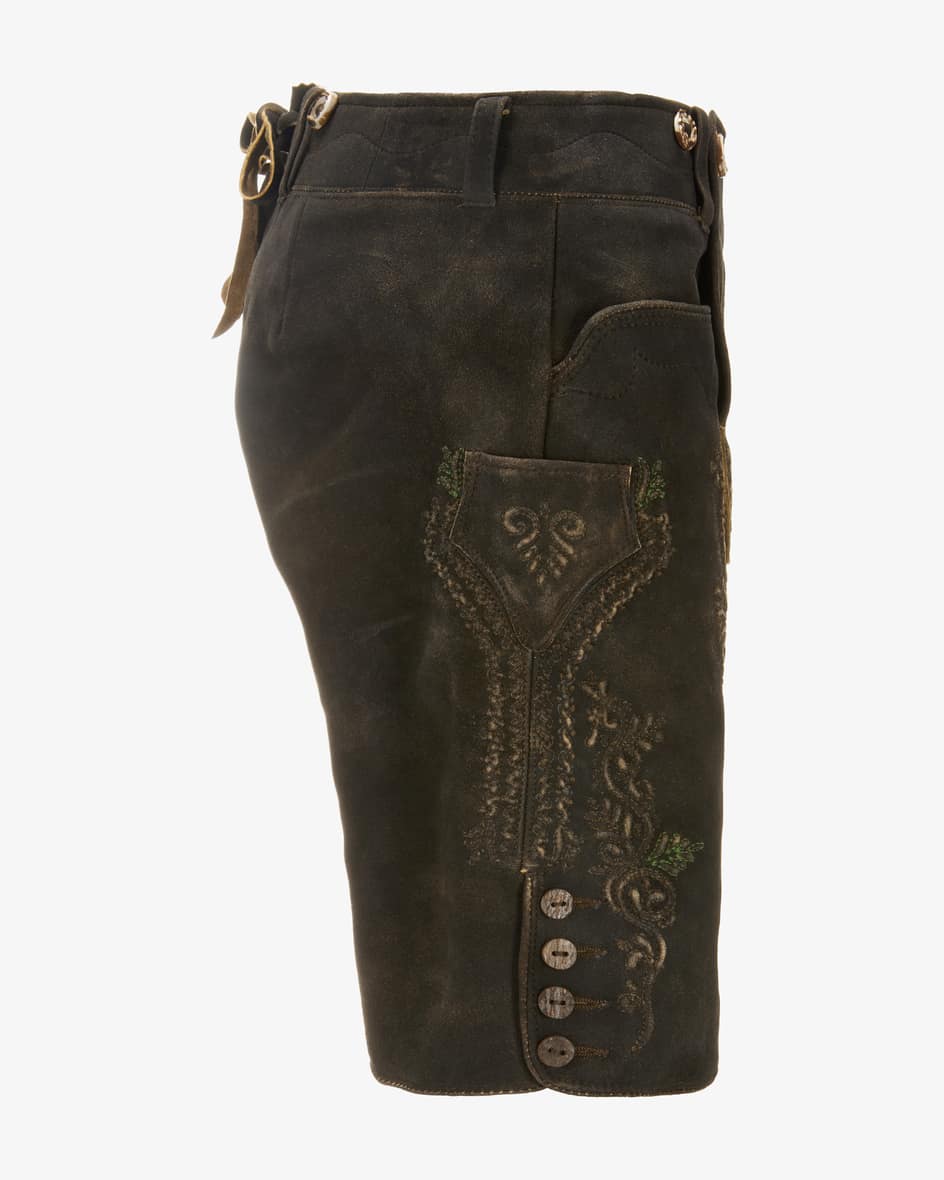 Meindl Kaiser August Lederhose aus Hirschleder Black Friday Preise