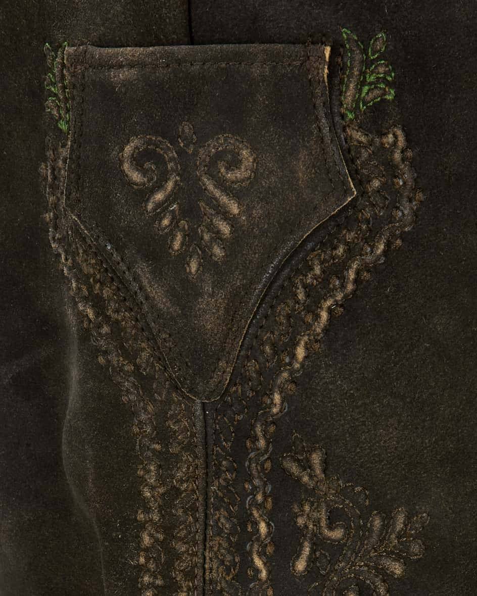 Meindl Kaiser August Lederhose aus Hirschleder Black Friday Preise