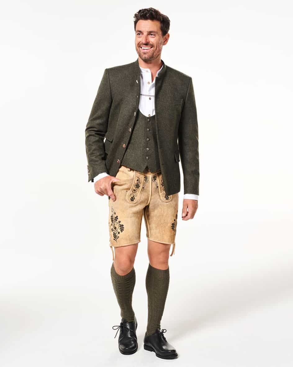 Meindl Herzog Max Urform Lederhose aus Hirschleder Günstig kaufen