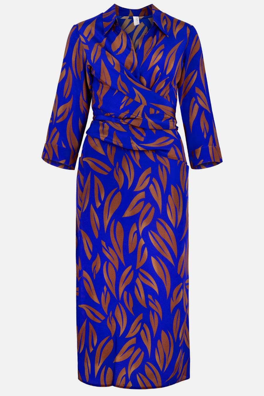 ﻿Lu Li Lina Anna Wickelkleid Lang Weihnachtsangebot
