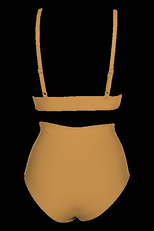 NEUHEITEN Sabine Padded Triangel Bikini Sand Tägliche Deals
