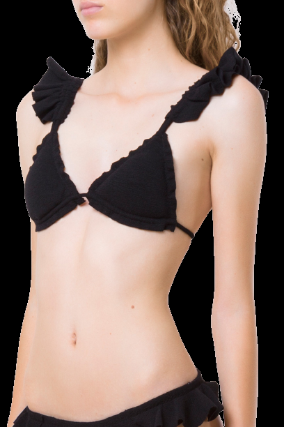 BIKINIS Laven Padded Triangel Bikini Schwarz Auslauf