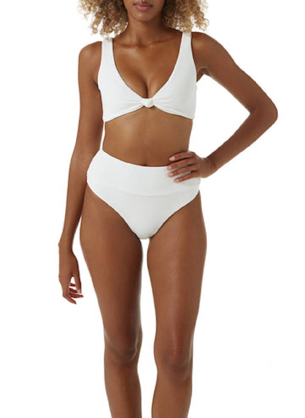 BIKINIS Hamptons Bikini White Ridges Großer Ausverkauf