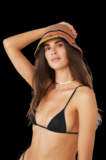 BIKINIS Equator & Praia Black Terra Triangel Bikini Valentinstagsangebot