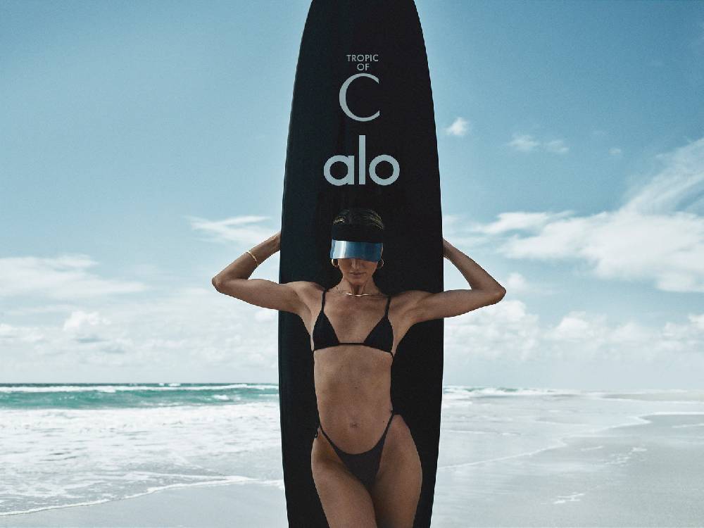 BIKINIS Equator & Praia Black Terra Triangel Bikini Valentinstagsangebot