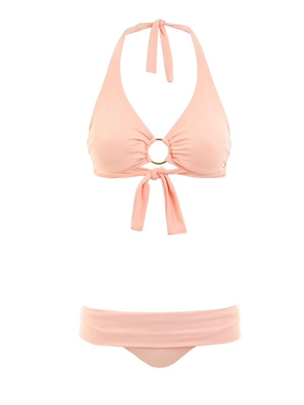 BIKINIS Triangle Bikini Brussels Peach Clearance-Verkauf