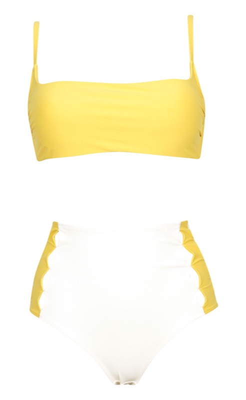 NEUHEITEN Roxanne Diamond High-Waist Bikini Slip Auslauf